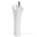 Lavabo independiente cuadrado del lavabo de las mercancías sanitarias G-022